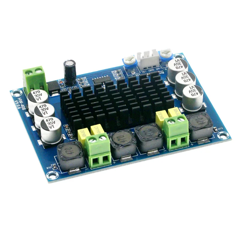 TPA3116D2 Dual-channel Stereo High Power Digital Audio Power Amplifier Board 2*120W XH-M543