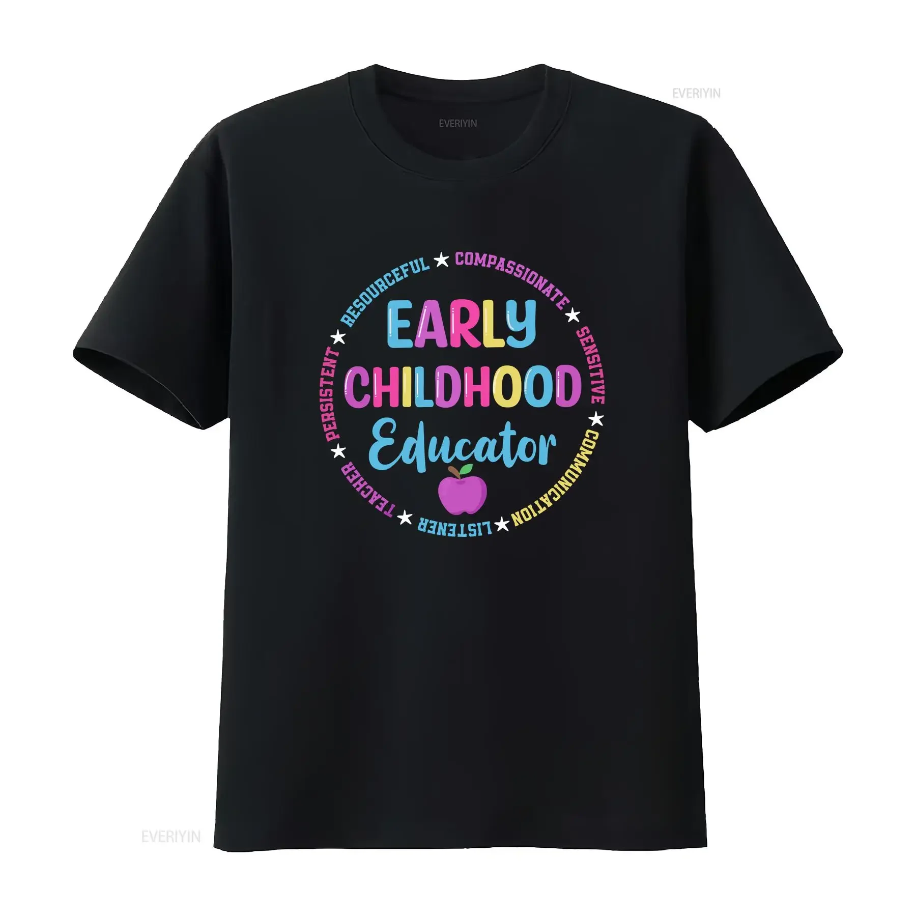 Early Childhood Educator T Shirt Thoughtful Teacher Preschool Appreciation Special Ed vintage Washed graphic designer clothes
