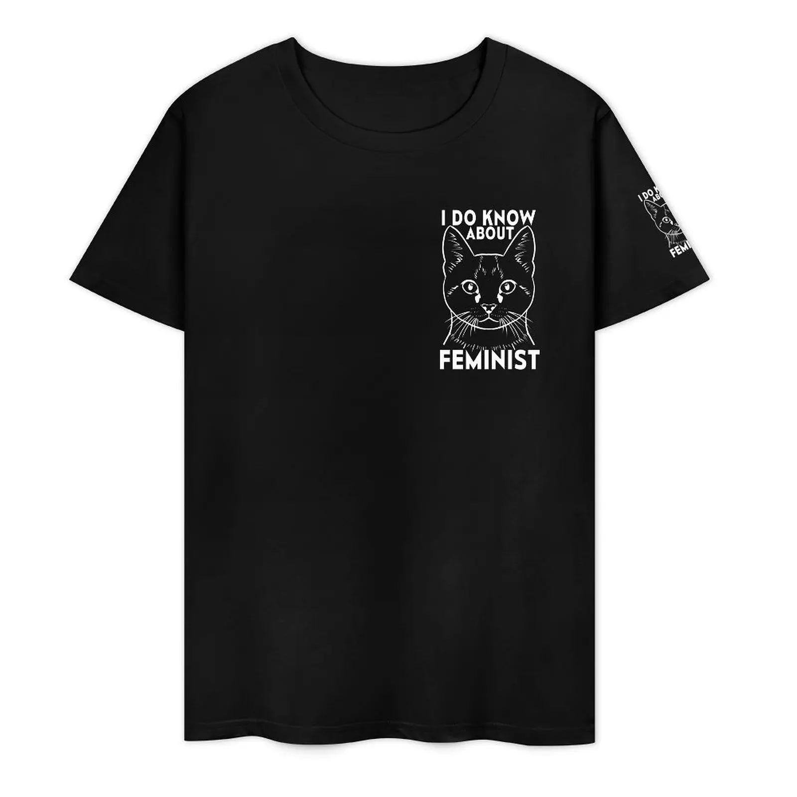 Is Your Cat Ready Classic zum Verkauf T-Shirt Rundhals Move Top T-Shirt Brust und Manschette Top Qualität Aaktivität Wettbewerb Lustiges Vintag