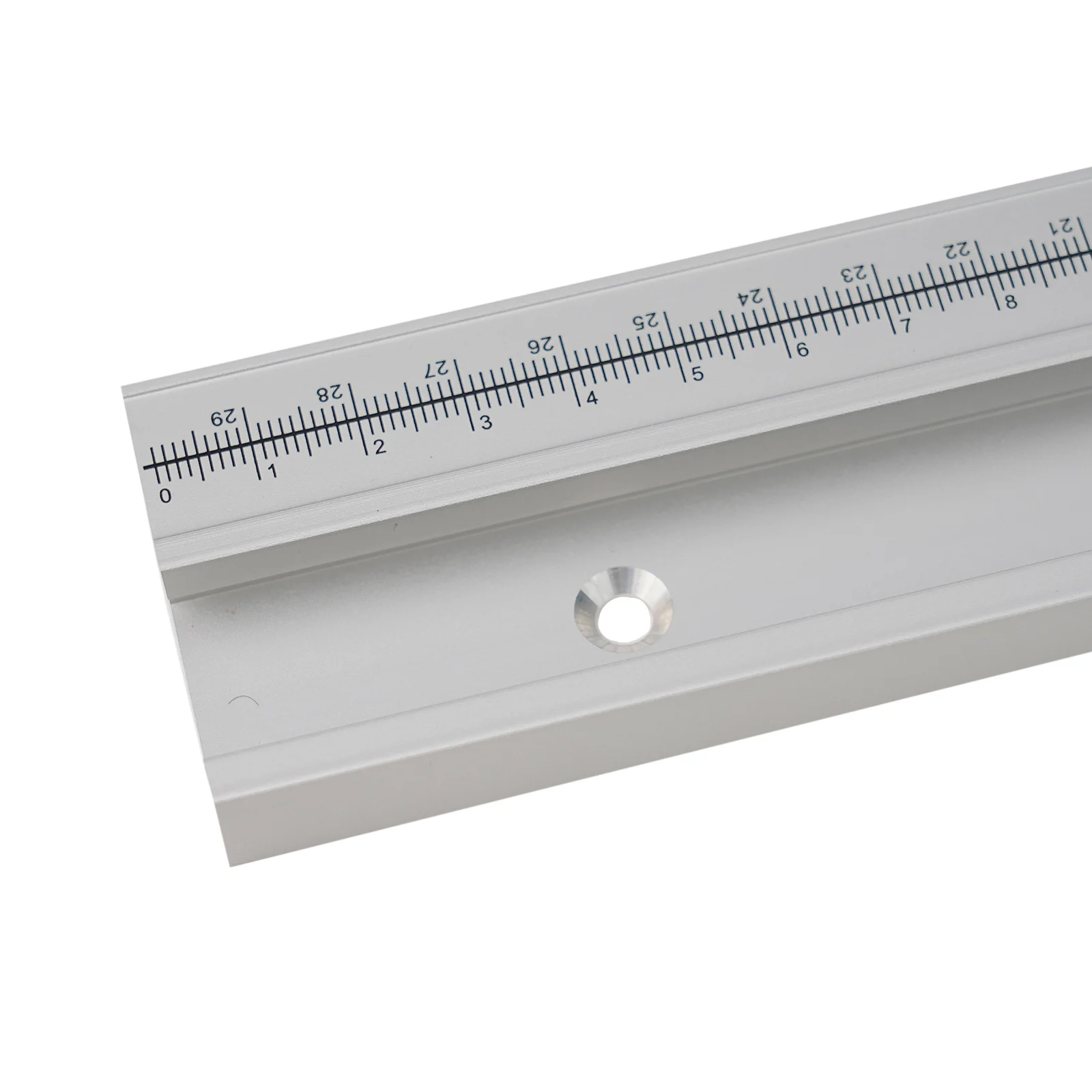 Aluminum Alloy 45 Type T Slot Miter Track with Scale Slot for Router Table Table Saw Bandsaw for Accurate Cutting and Clamping