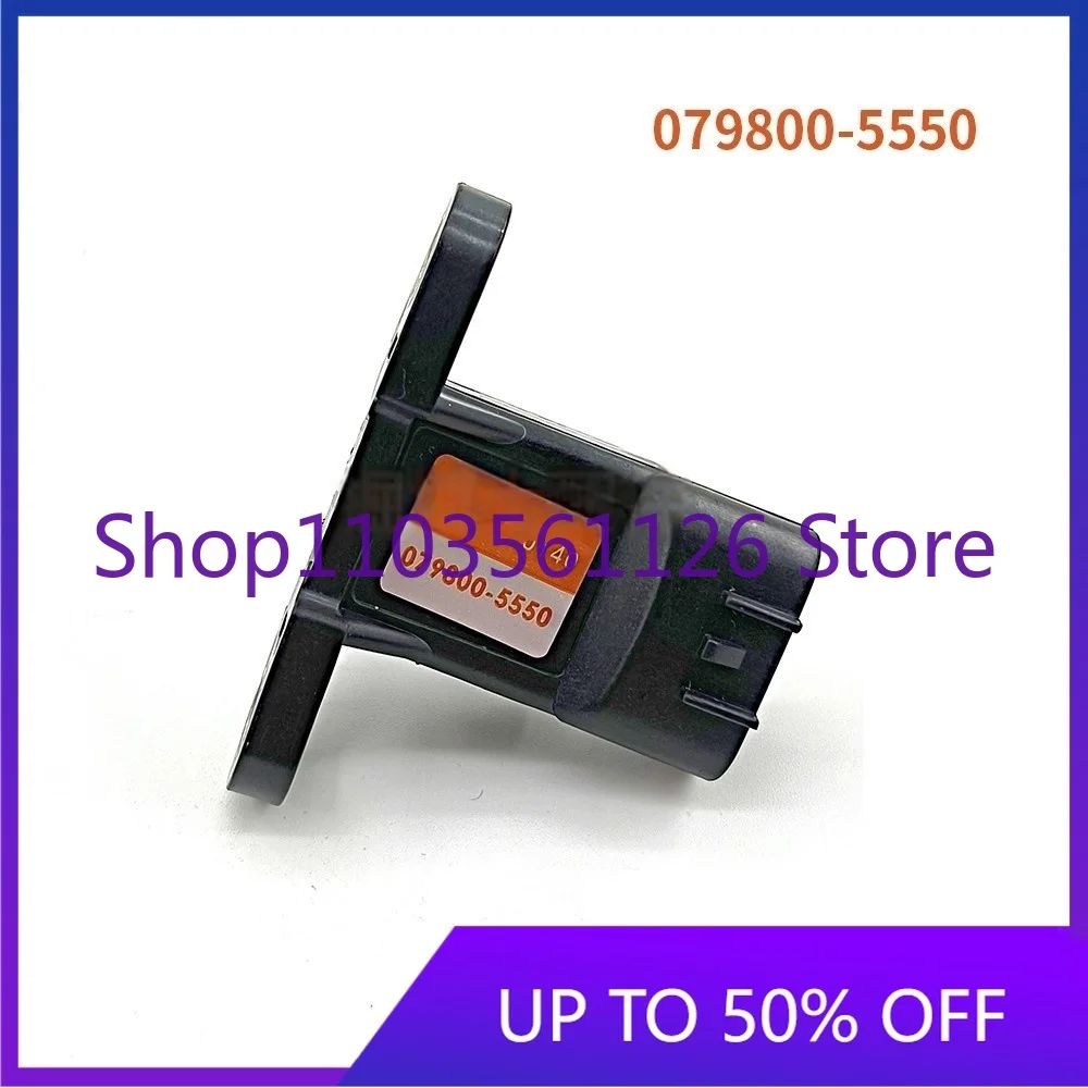 High Quality Excavator Intake Pressure Sensor Compatible with 079800-5580 5550 5890