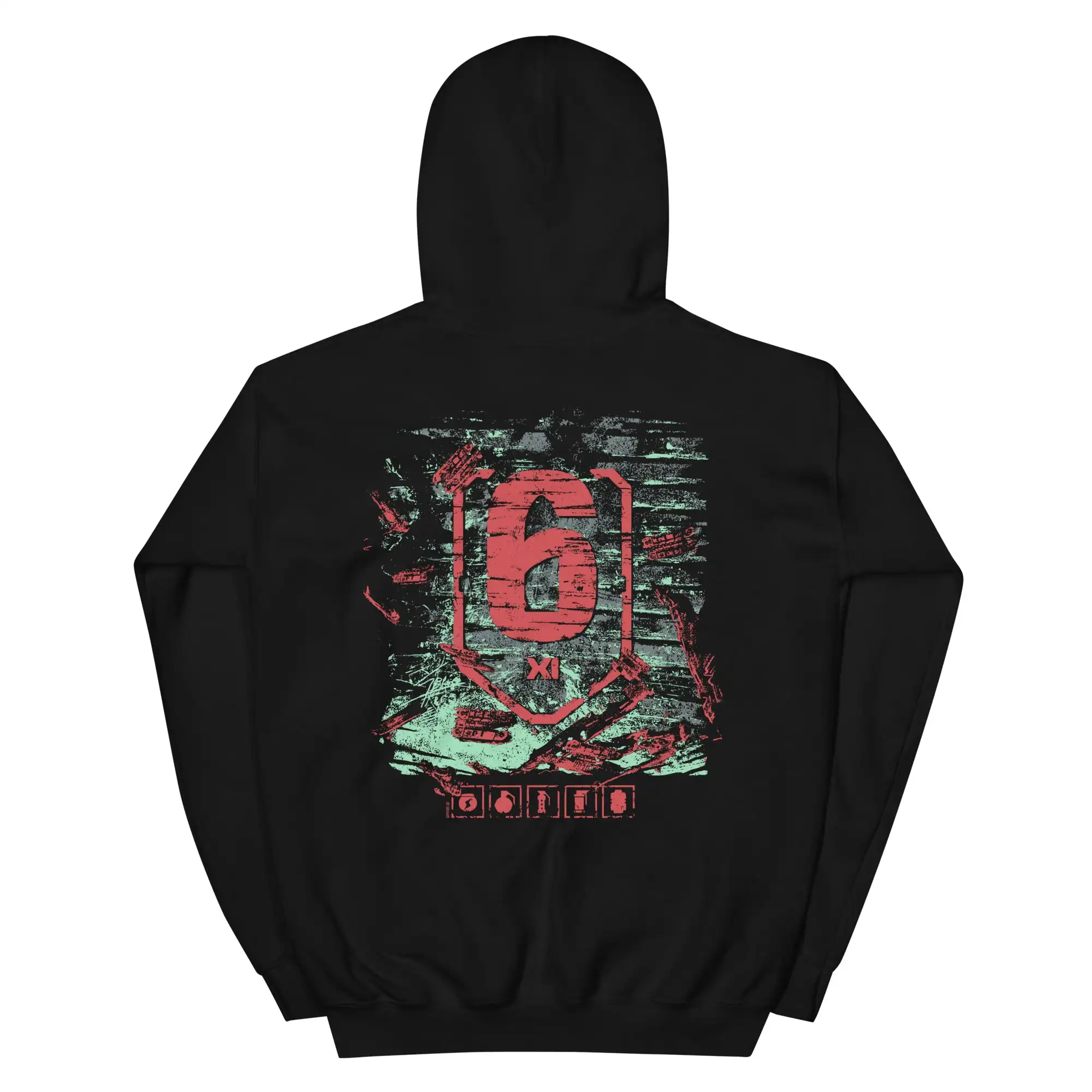 Rainbow Six Siege Unisex Fashion Street Casual Print Vintage Loose Couples Oversized high quality Comfortable Fleece Classic tee