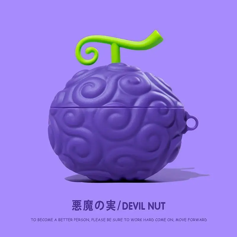 Apple Bluetooth Earbuds Case Anime One Piece Nika Devil Fruit AirPods 1/2 Generation Protective Case Pro 3rd Generation view 3
