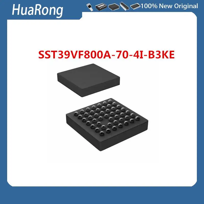 

10PCS/LOT SST39VF800A-70-4I-B3KE 39VF800A BGA48