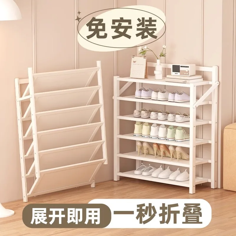 

Полка для обуви в общежитии, в использовании, складной шкаф для обуви без установки, простая полка для обуви для дома или прихожей