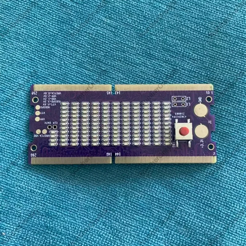 Forward Reverse Dual USB Test Card DDR4 Memory Slot Tester for Laptop Motherboard Diagnostics