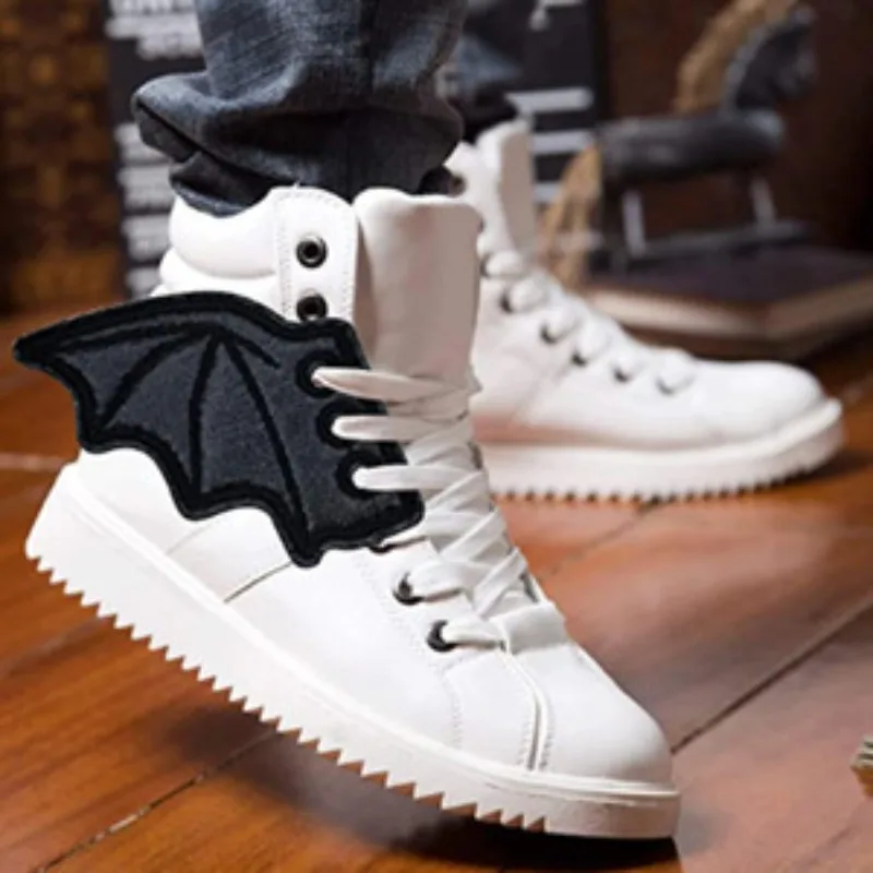 

Trendy and Minimalist Embroidery Bat Wings Shoelaces Hanging Decorations Shoe Buckles Accessories Halloween Vampire Decorations