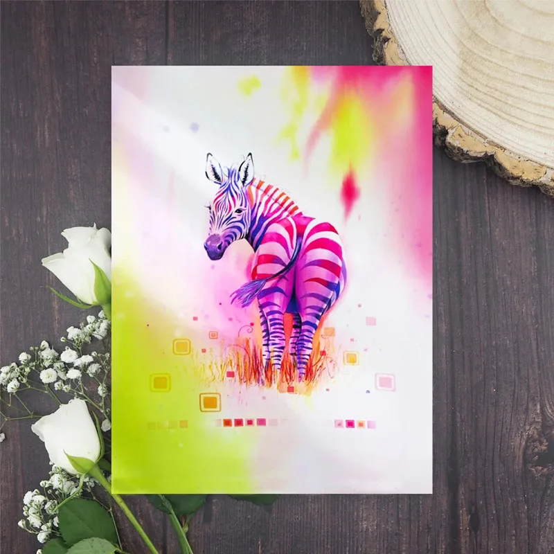 Żywe Zebra Hippo Renifer Flamingo Ptaki Przezroczyste Silikonowe Stemple Jednorożec Pszczoły Ważka Kapitan Specjalne Urodziny Słowa DIY Znaczki