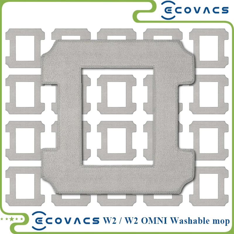 

Compatible For ECOVACS WINBOOT W2 / W2 OMNI Replacement Parts Accessories Microfiber Mop Pad Cloth