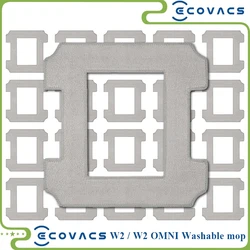 Compatible For ECOVACS WINBOOT W2 / W2 OMNI Replacement Parts Accessories Microfiber Mop Pad Cloth