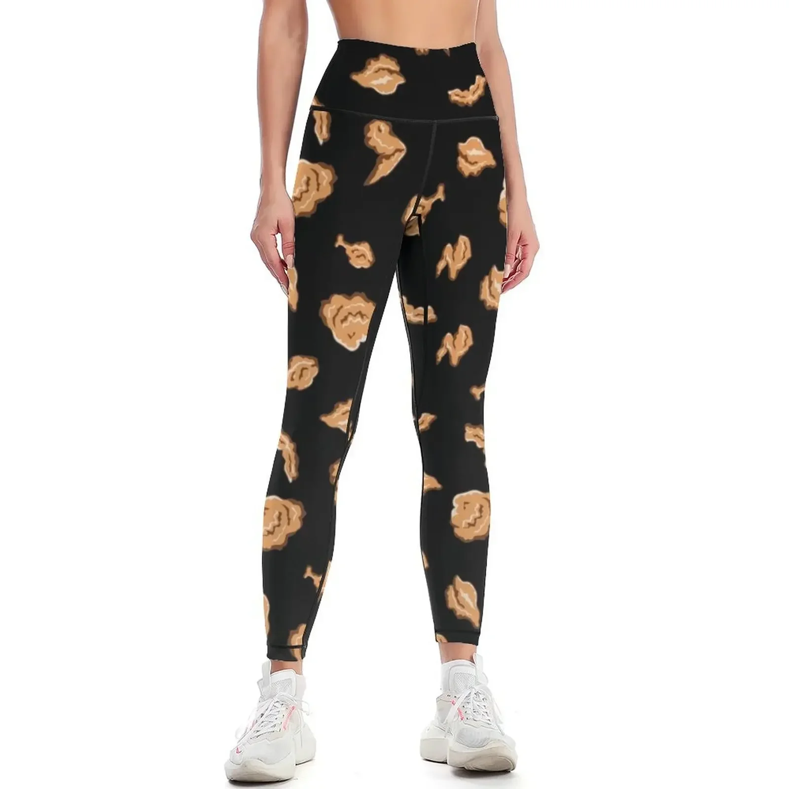 

Fried Chicken Leggings Legging sexy woman exercise clothing for Fitness woman push up fitness Womens Leggings