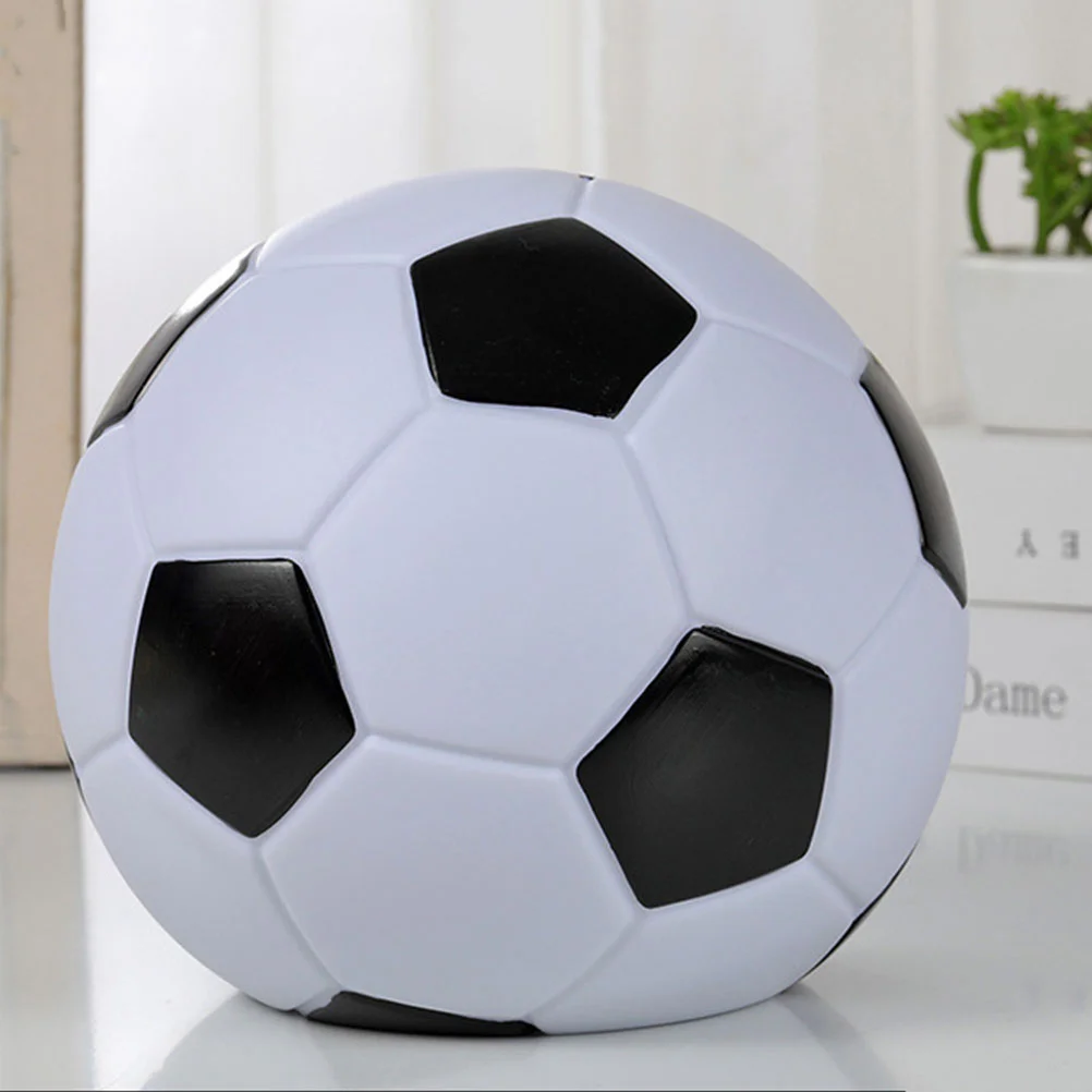 

Birthday Favors Adults Football Piggy Bank Money Coin Saving Boys Big Vinyl Kids Child Hucha