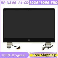 14 Inch Touch Screen For HP Pavilion x360 14-CD 14M-CD0001DX 14T-CD000 L18192-001 Touch Screen Digitizer Complete Assembly