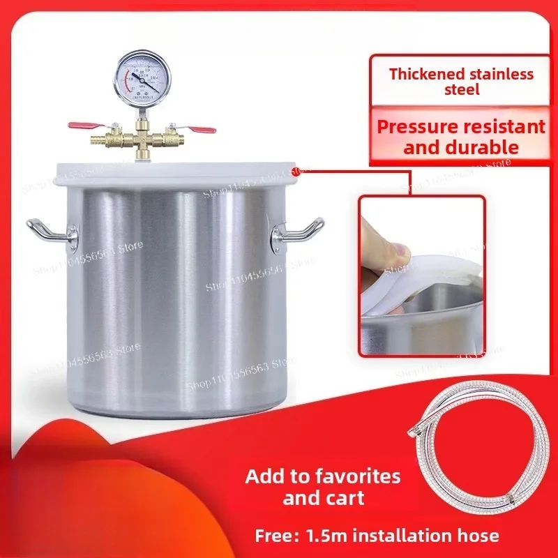 

Vacuum Defoaming Chamber - Epoxy Resin Bubbles Removal System for Mold Casting