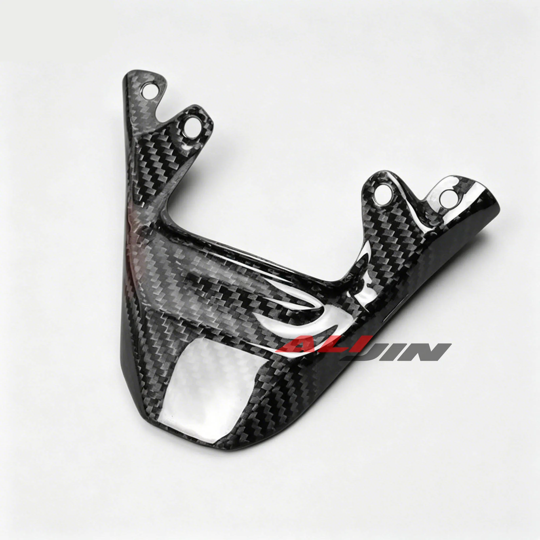 Real Carbon Fiber For Kawasaki NINJA ZX6R ZX-6R 2021-2026 Motorcycle Rear Upper Tail Passenger Cover Pillion Cowl Fairing Guard