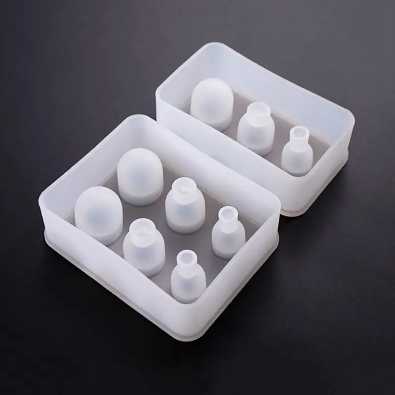 E15E DIY Jewelry Tool Eggs Pendant Mold High Quality Silicone Made Lightweight