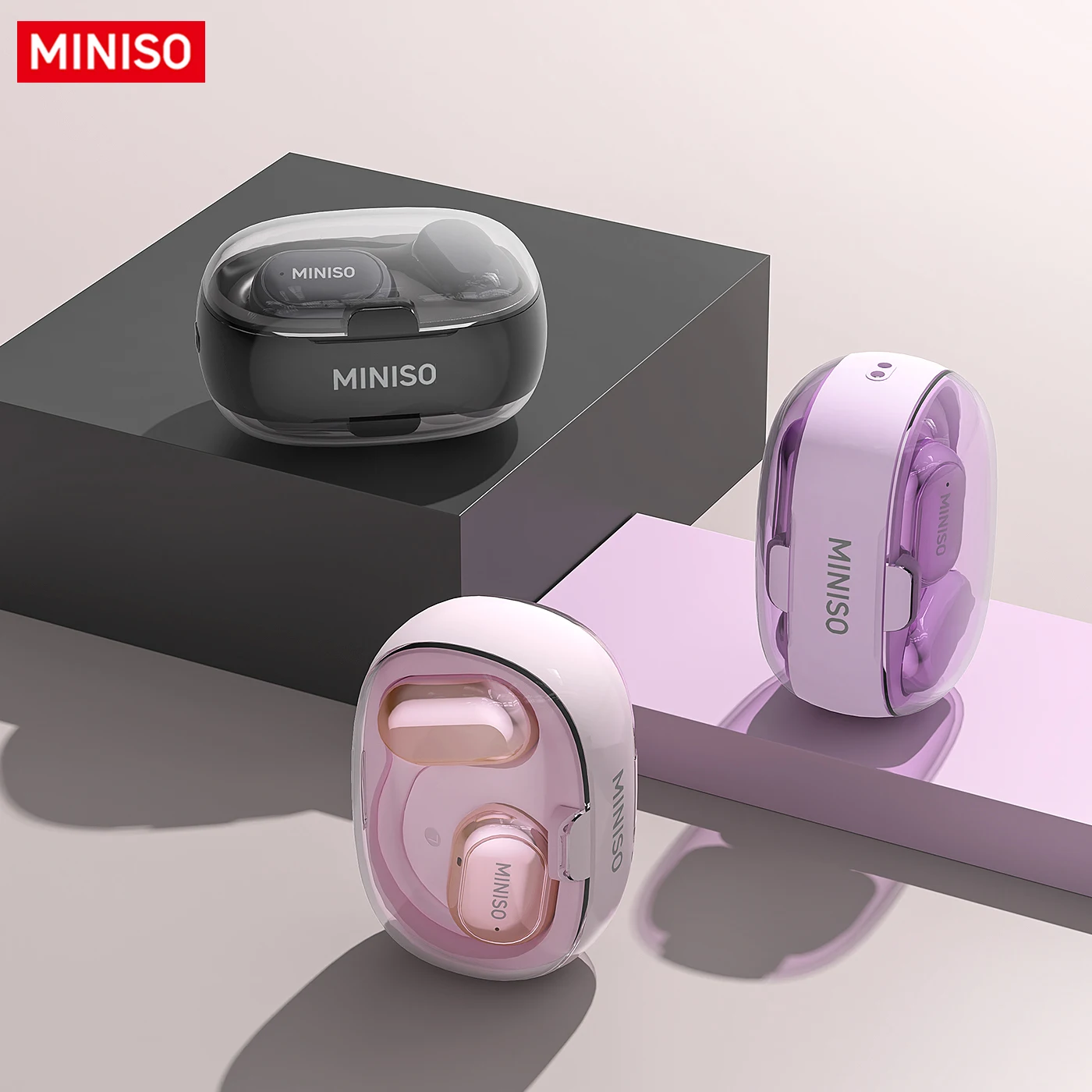 MINISO X39 Wireless Wireless Headphones Sports Earphones 5.4 Ears, IPX5 Waterproof,HIFI Sound Quality Music Earbud