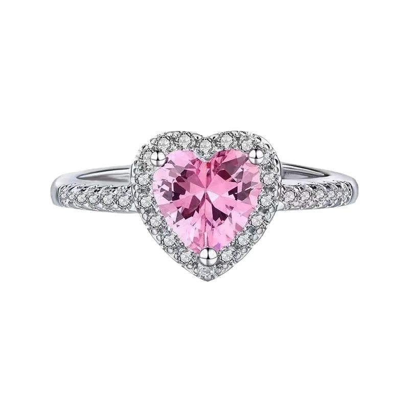 Infinity Love Ring 925 Sterling Silver Shining Cubic Zircon Bowknot Jewelry for Woman Girlfriend High end jewelry rings
