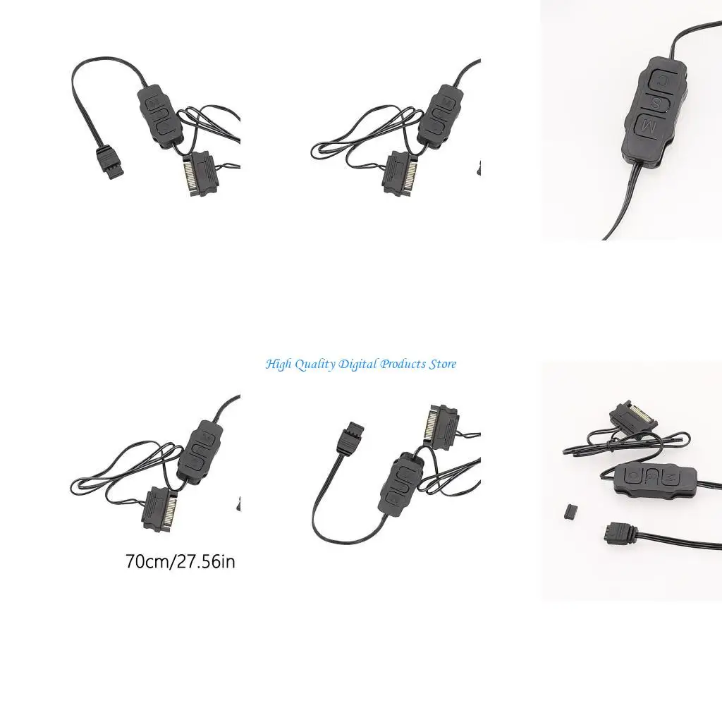 

U2JE Эффективные интерфейсы SATAS 3PIN/4PIN RGBS Power Power Power для улучшения стабильности и упрощенных подключений и игровой