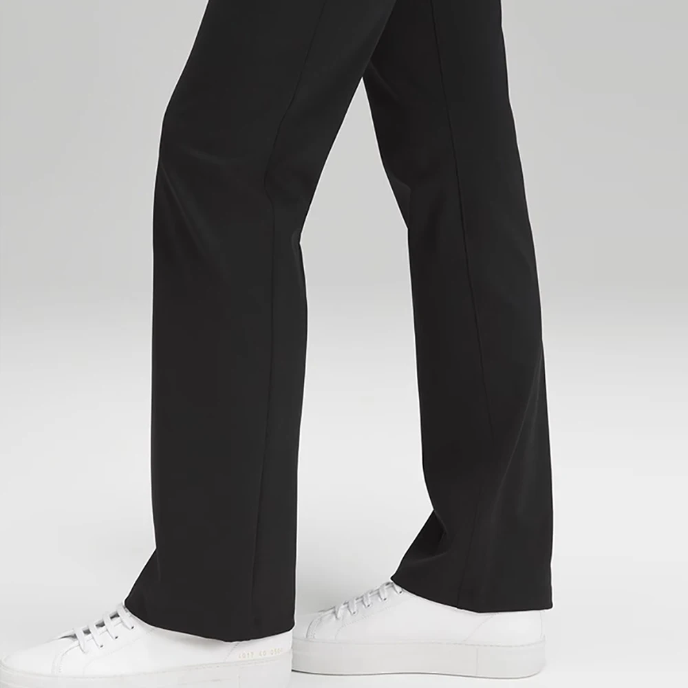 LULU FLORA Slim-Fit-Anzughose, lässig und für den Alltag geeignet, schlankmachend, knitterarm, formstabil, mit Taschen für eine bessere Figur, elastisch. – Detail 7