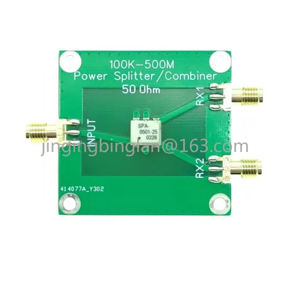 Power divider combiner/splitter (aluminum shell) 100K-500MHz