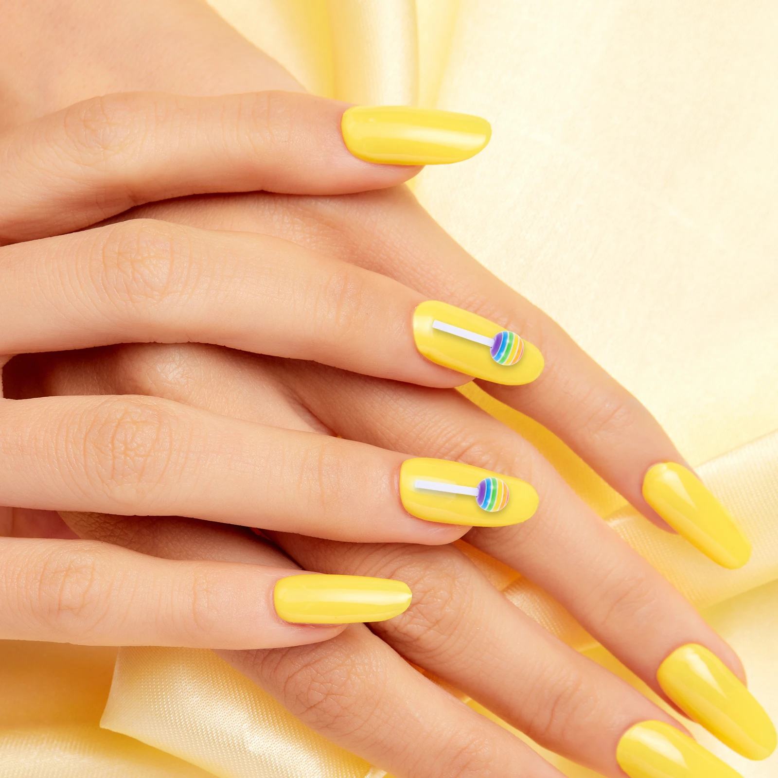 

60 шт., мини-смола, леденец, подвески для ногтей, красочные конфеты, украшения для ногтей, вечерние аксессуары для ногтей «сделай сам», смоляные леденцы