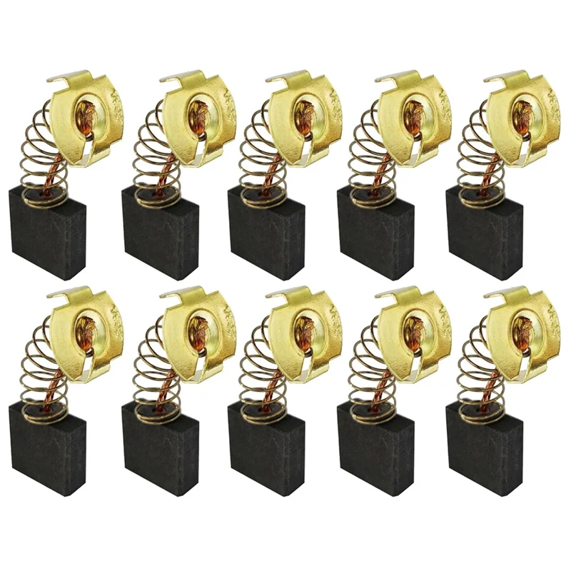 

BHBD-10Pcs CB200 CB202 Carbon Brush Angle Grinder Replacement Set For CB204 CB203 191953-5 191957-7 Power Tool