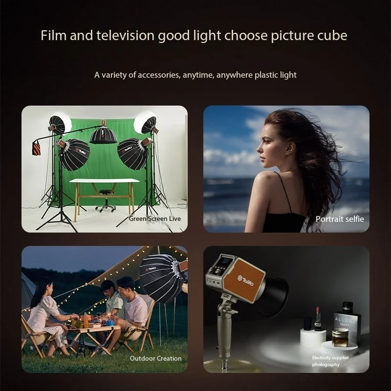 PALMLED 100W LED-videolamp 18000 mAh Tweekleurig 2700K-6500K Dimbaar APP-bediening Foto COB-vullamp voor film Youtube