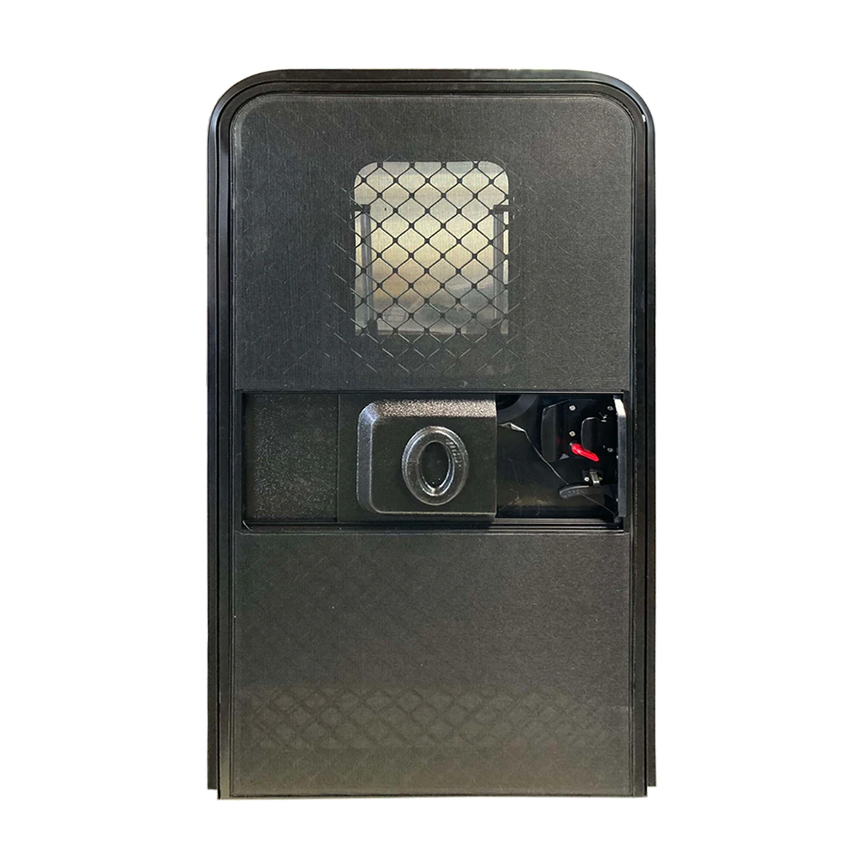 620*1100mm Mini Camper Trailer Entry Door For Pick-up Camper Trailer And Camper Box With Openable Door Window