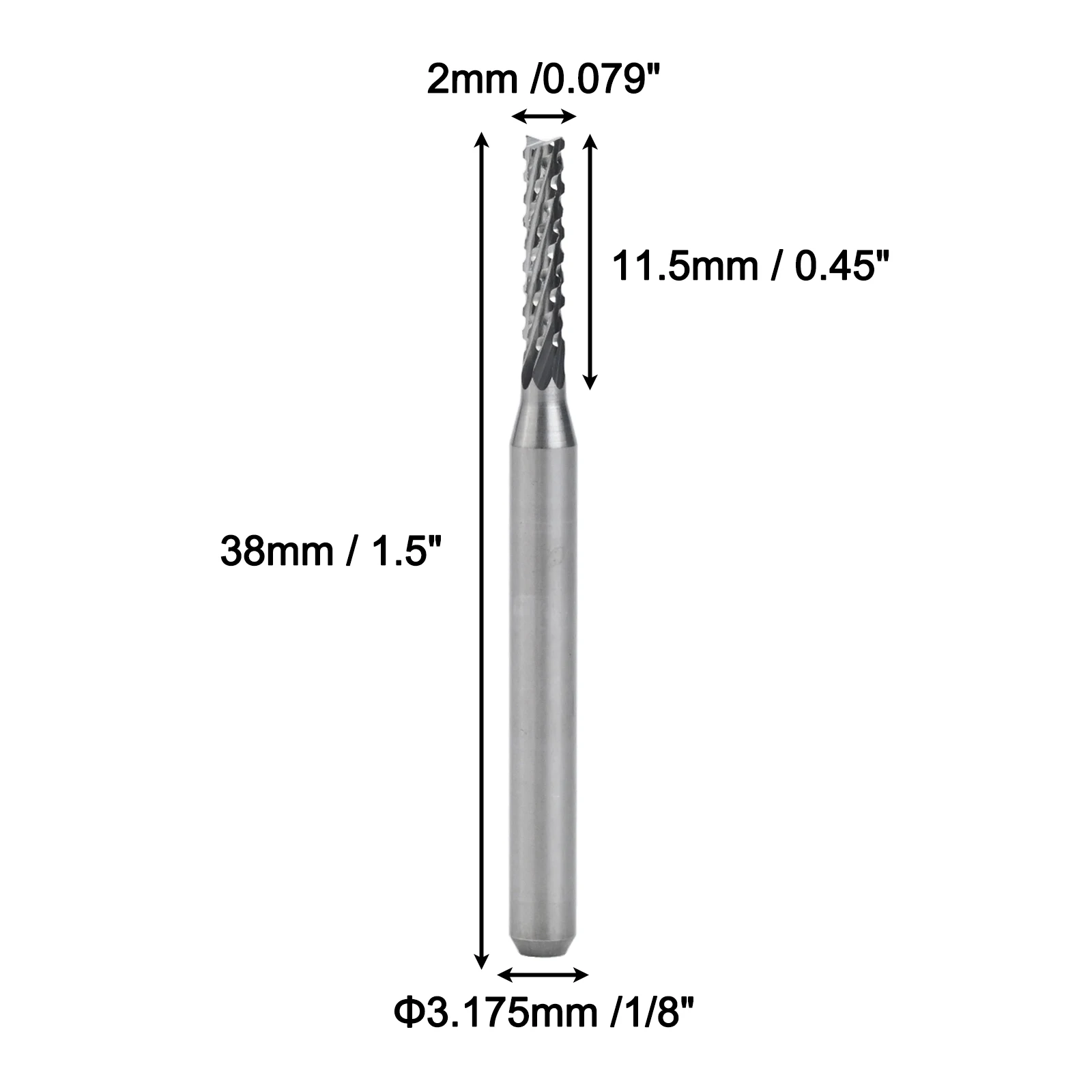 A Solution for Multiple Materials This package includes ten pieces sized at two mm each made from carbon steel
