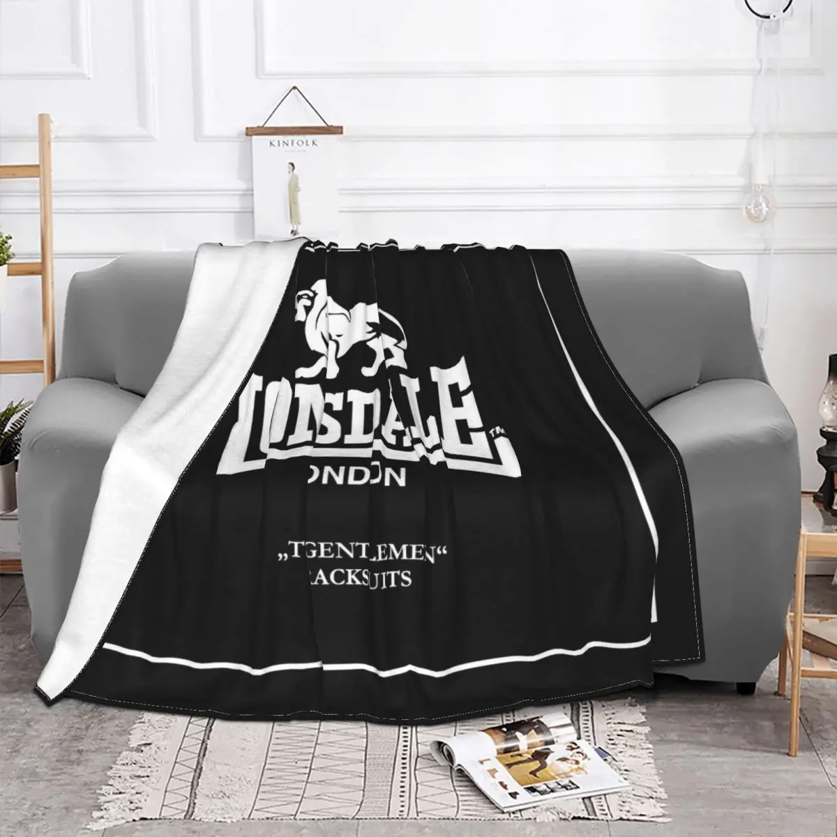 Sportswear Gym Running Sports Blanket Lonsdales Flannel Novelty Breathable Throw Blankets for Bedspread Summer