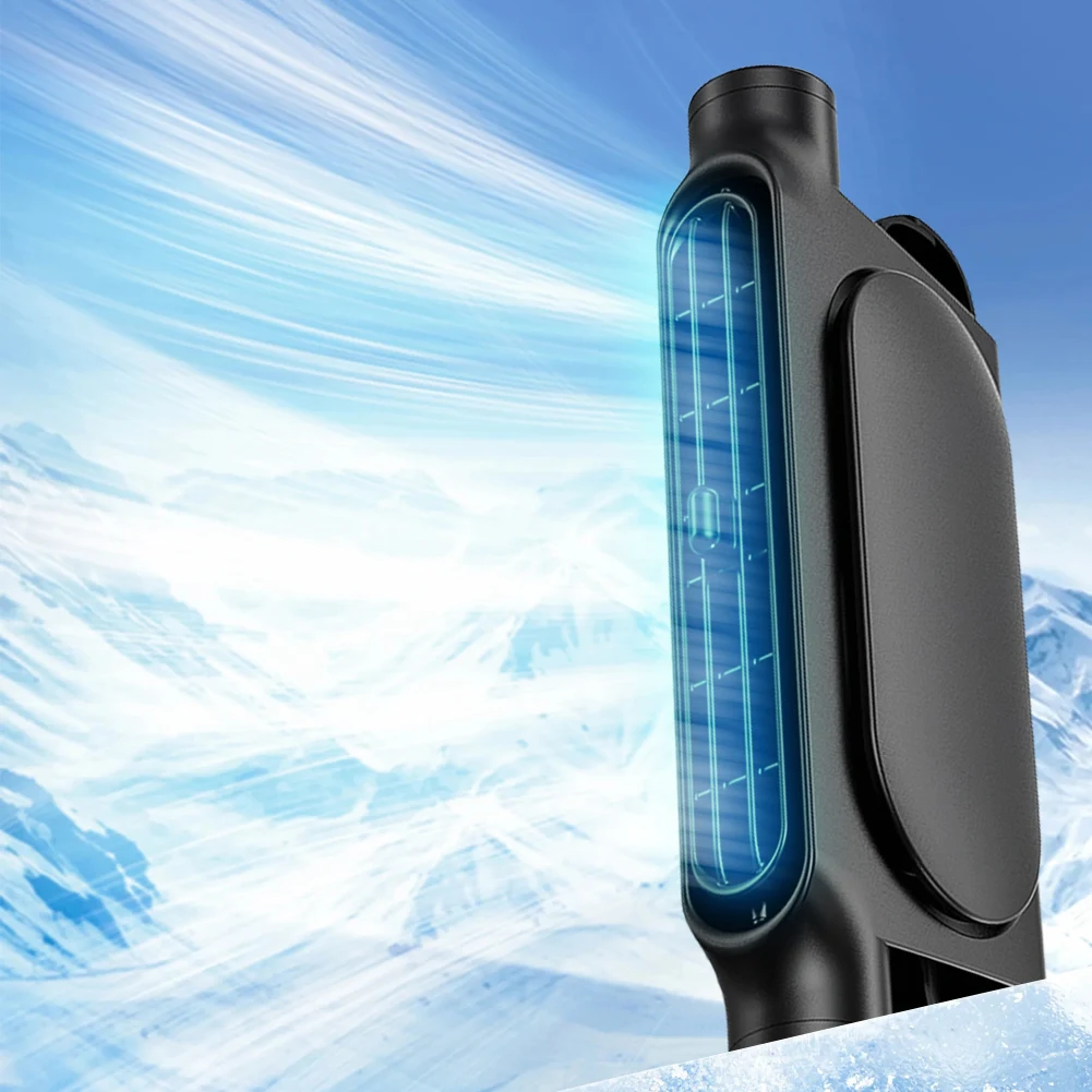 Car Fan Rechargeable Car Seat Headrest Fan 3 Speeds Cooling Backseat Fan Summer Accessories for Sedan SUS RV Truck