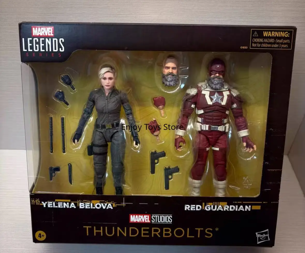 

In-Stock Hasbro Thunderbolts: Yelena Belova & Red Guardian 2-Pack (Hong Kong Version)