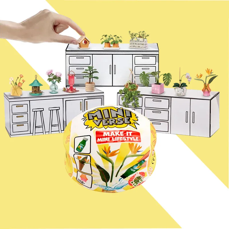 

MGA Miniverse - New DIY Make It Mini Lifestyle Home Beauty Collection Mysterious Surprise Capsule Blind Box Replicas Toy