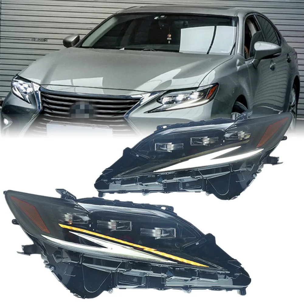 

Car Front Lights For Lexus ES 2015 2016 2017 Accessories ES200 ES250 ES300 LED Headlights Modified DRL Turn Signal Lamp Assembly