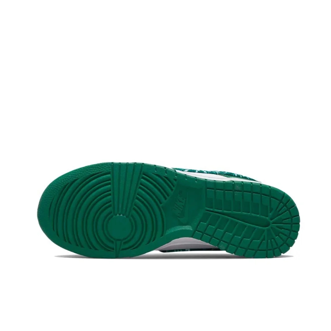 Nike-Baskets Dunk Low pour hommes et femmes, chaussures de planche amortissantes, baskets légères, blanc et vert, mode classique, hiver, nouveau