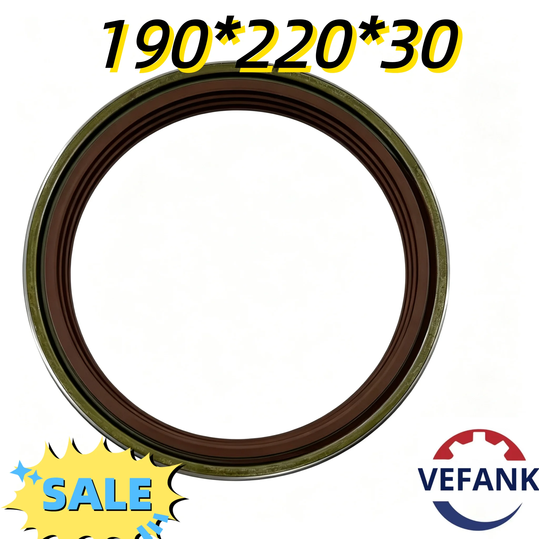 Green Metal Outer Skeleton Oil Seal 190x220x30 Rubber Truck Wheel Hub Seal High Quality NBR Rubber