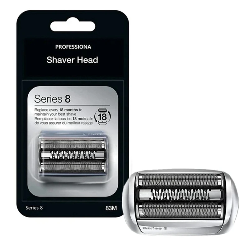 Braun S8 Premium Shaver Head Replacement for Model 8370Cc - Improved Cutting Efficiency & Smooth Shaving Experience - Image 2