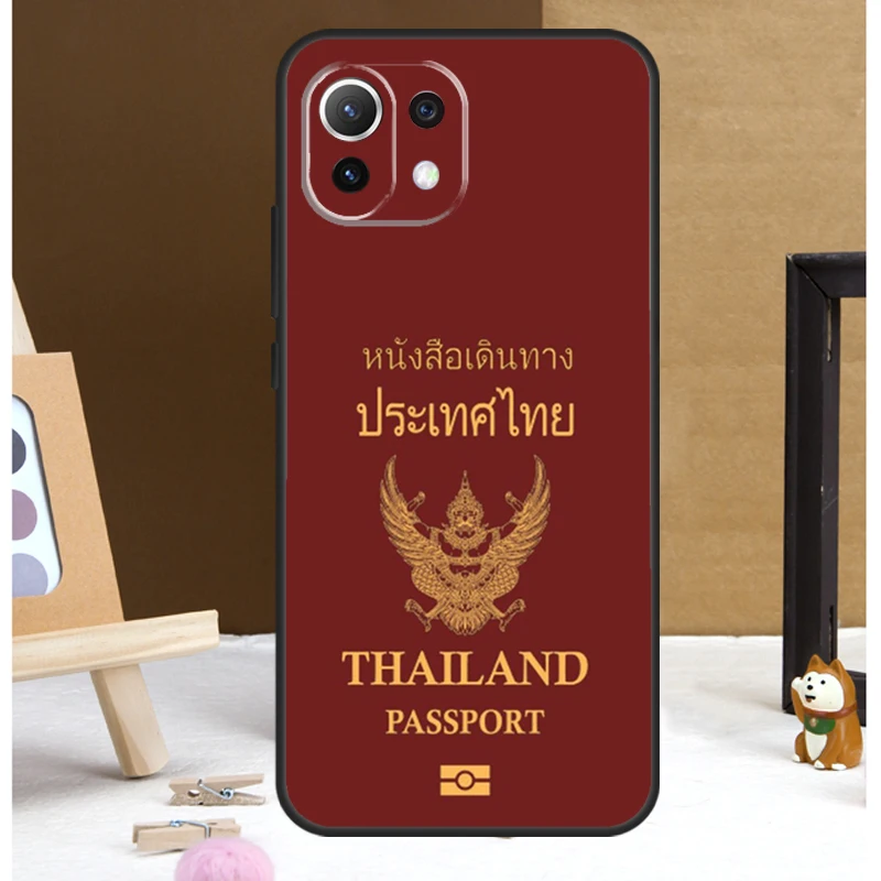 Thailand Flag Map Case For POCO M6 X3 X5 X6 Pro F3 F5 M5s Cover For Xiaomi 13T 12T 11T 14 Pro 12 13 Lite Case