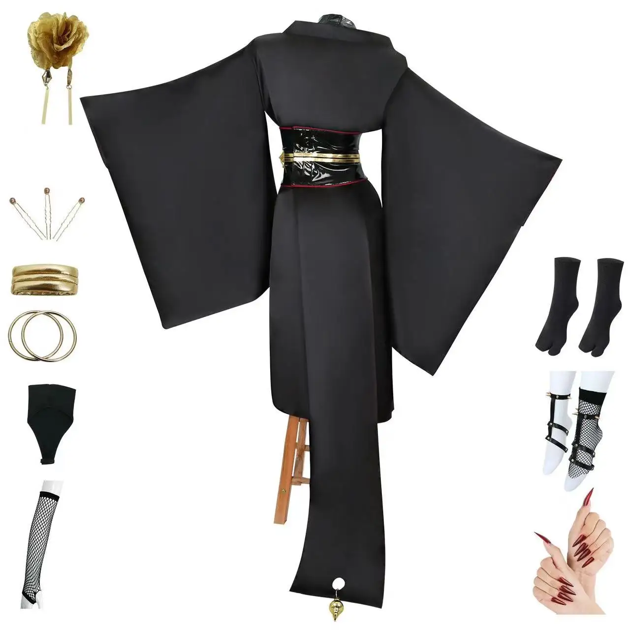 Ninja Cosplay Fantasias Para Mulheres, Conjunto Completo, Anime, Espião, Jogar, Casa, Enorme, Ninja