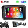 JMCQ ポータブル 6.25 インチ IP67 防水オートバイ 4K DVR GPS ナビゲーションワイヤレス Carplay Android 自動モトレコーダーモニター 1