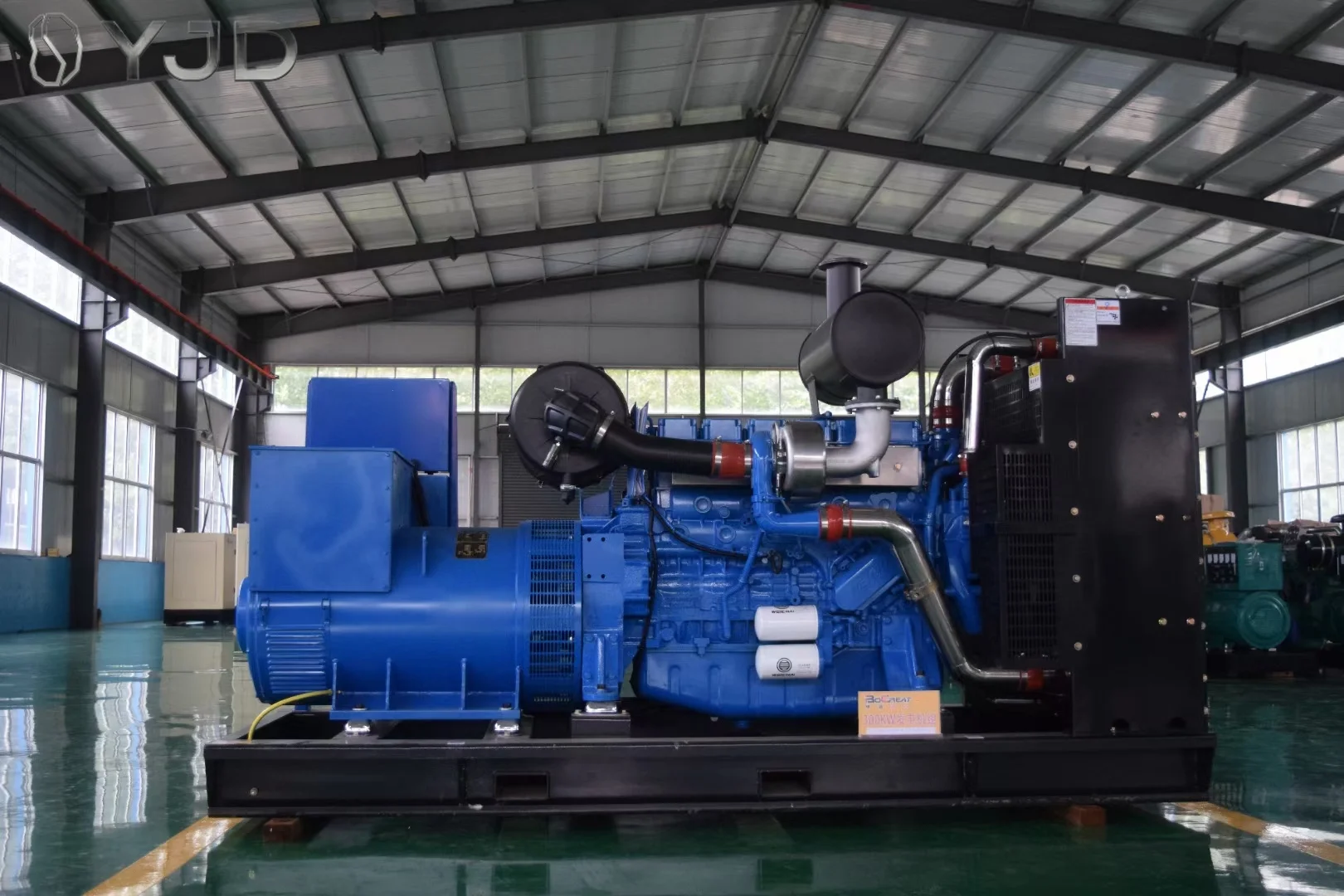CE ROHS UKCA Weich-ai 300kW 375kVA Silent Diesel Generator 380V Water Cooled 50/60Hz Smart Controller Fully Automatic Set
