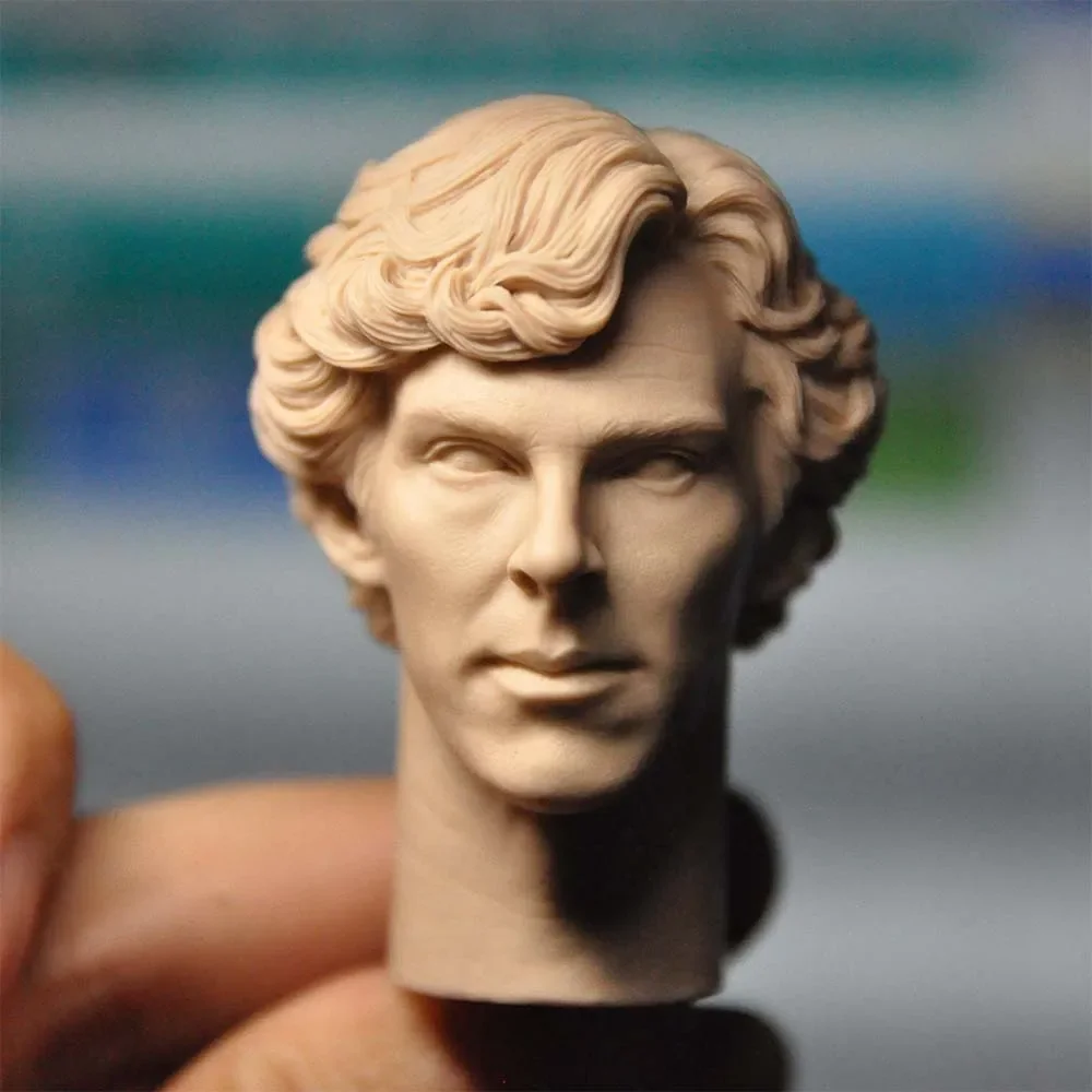 

1/6 Die cast Resin Image Model Assembly Kit Cumberbatch Head Sculpture (55mm) unpainted free shipping