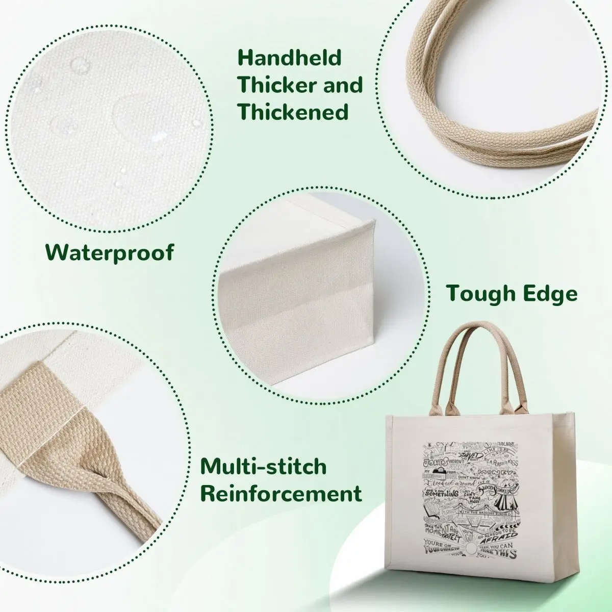 You're On Your Own, Kid Tote Bag supermarket folding bag reusable shopping bags Women's bags Eco bag