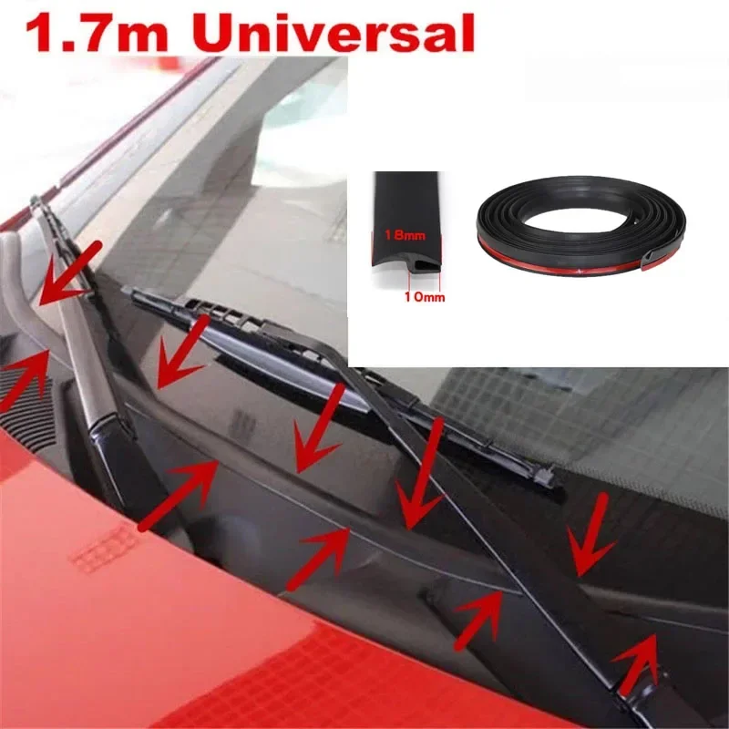 Ageing Rubber Seal Strips Under Windshield Panel for Audi A3 8P 8V Q5 Q7 A4 A5 A6 B5 B8 B6 B7 C5 C6 C4 Peugeot 206 307 407 301