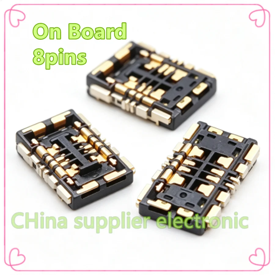 For Huawei Nova8 8SE 8Pro nova9 LCD battery holder motherboard cable connection buckle FPC connector On Board Flex 8pins