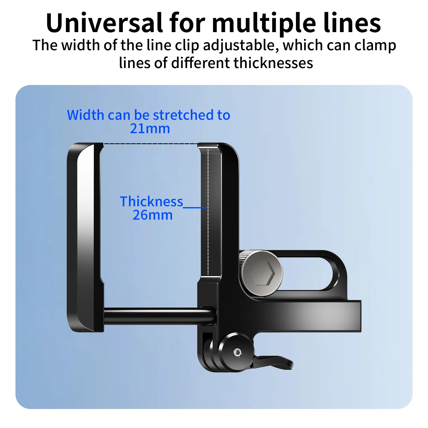 1/4“ Schloss Kamera HDMI-kompatible Kabelklemme DSLR Drahtclip Universal für Sony Canon Video Monitor Käfig Fotografie Rig L Platte – Detail 3