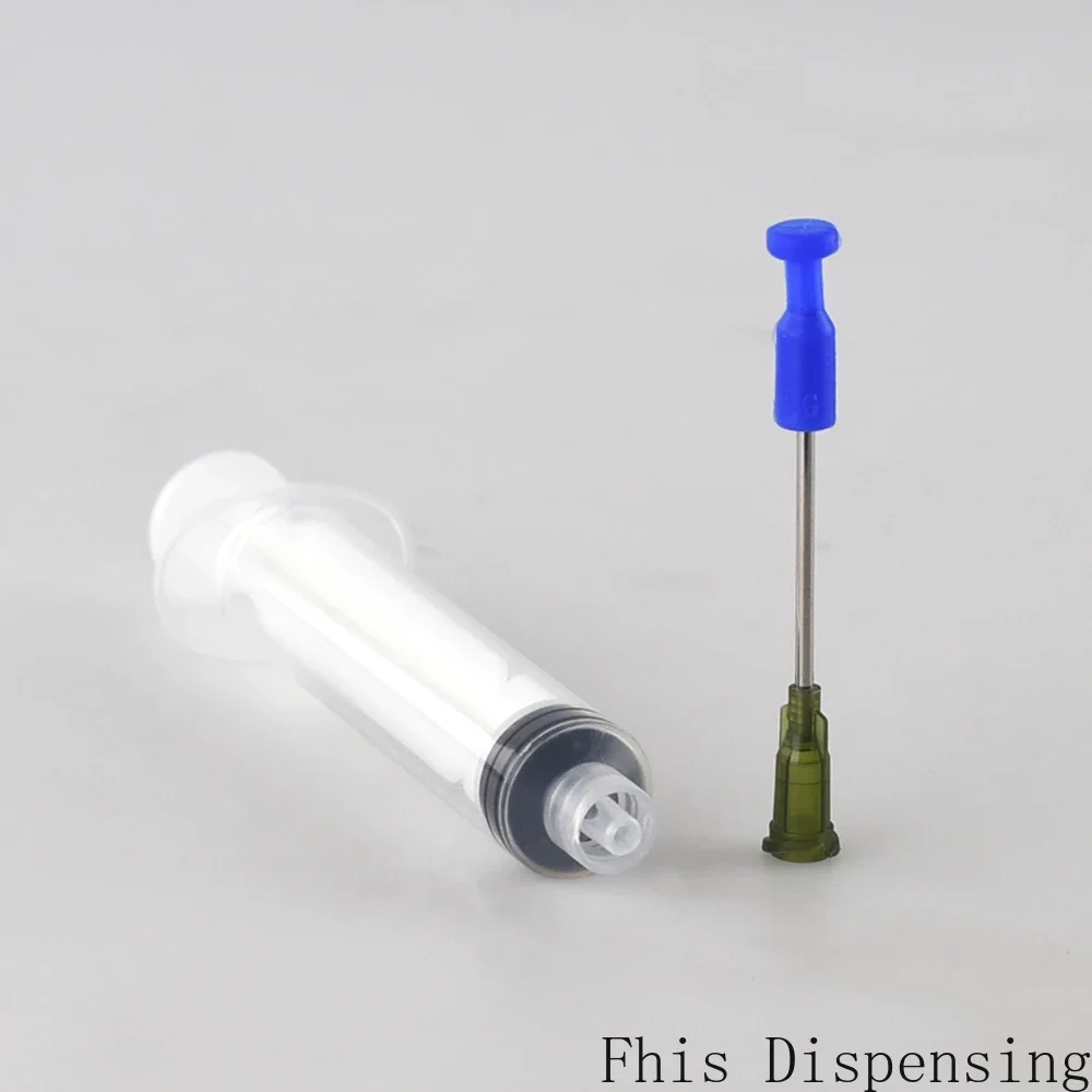 10ml 精密シリンジ シリコーンニードルカバー 排泄しないでください 接着剤 2 個パック