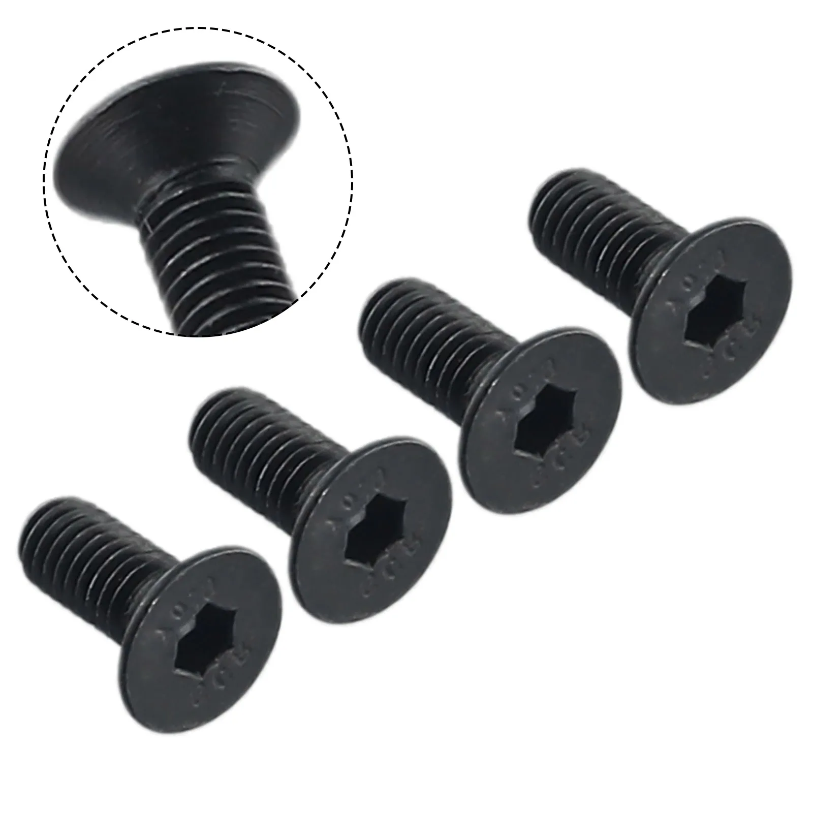 4Pcs MTB Bike Lock Shoe Cleat Mount Screws For-Ninebot-Segway E ES ES4 Self-Locking Pedal Locks Steel Bike Screw Accessories