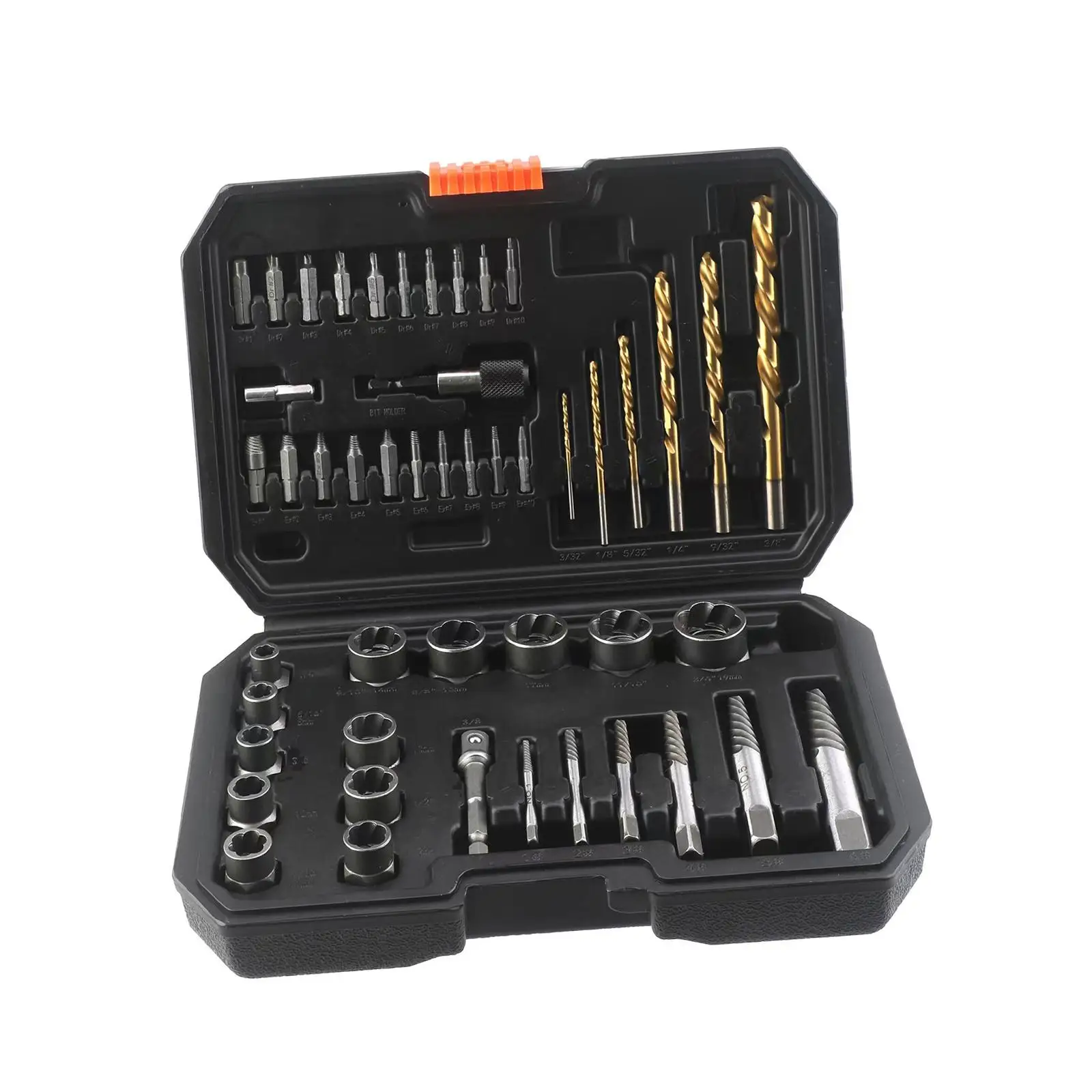 48Pcs Screw Bolt Extractor Set Lug Nut Remover Set for Stripped Professional